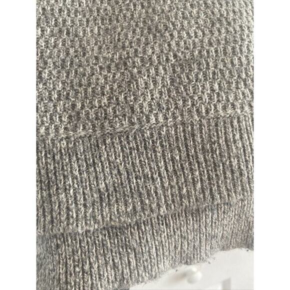 Madewell Women's Gray‎ Knit Small Pullover Sweater Academia Classic Coastal - Picture 4 of 6